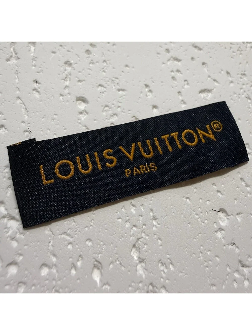 Louis Vuitton 1 Designer Tag LABEL Replacement Sewing Accessories 6 x 1.5 cm